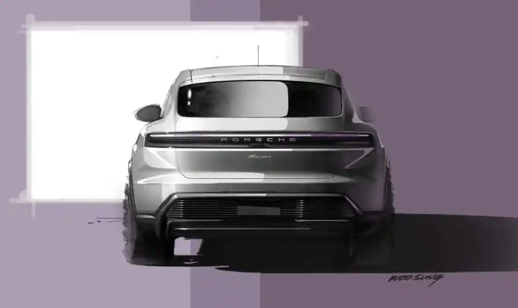 ポルシェ マカンの電気自動車はプレゼンテーションの数日前に公開されました – Finance.ua